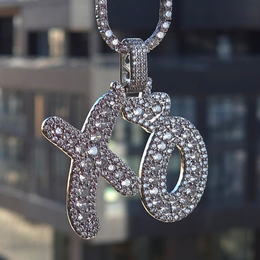 Timeless XO Pendant (CZ Edition) + FREE CHAIN