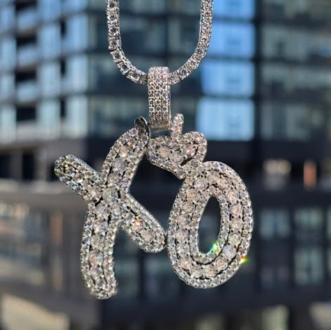 Timeless XO Pendant (CZ Edition) + FREE CHAIN
